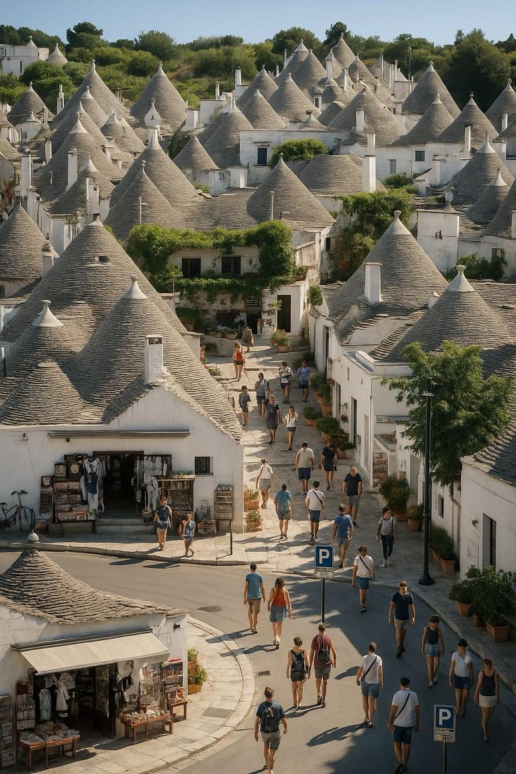 English - Time stands still in Alberobello, Italy…